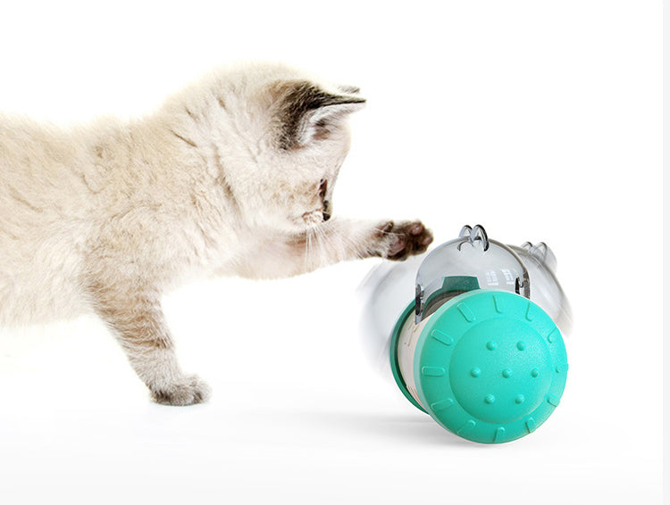 Pet Supplies Tumbler Teasing Cat Swinging Leaking Ball Without Electric Pet Dog Toy - Paws R US