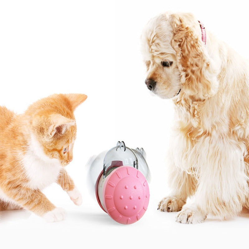 Pet Supplies Tumbler Teasing Cat Swinging Leaking Ball Without Electric Pet Dog Toy - Paws R US