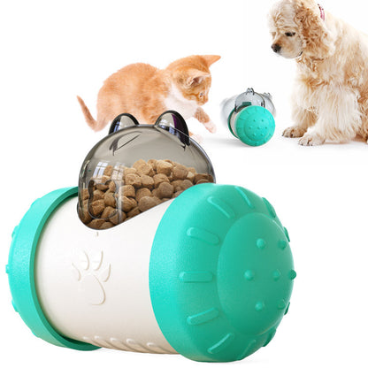 Pet Supplies Tumbler Teasing Cat Swinging Leaking Ball Without Electric Pet Dog Toy - Paws R US