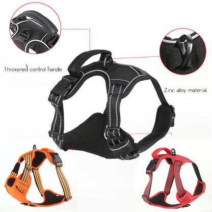 Dog Harness No Pull Breathable Reflective Pet Harness Vest - Paws R US