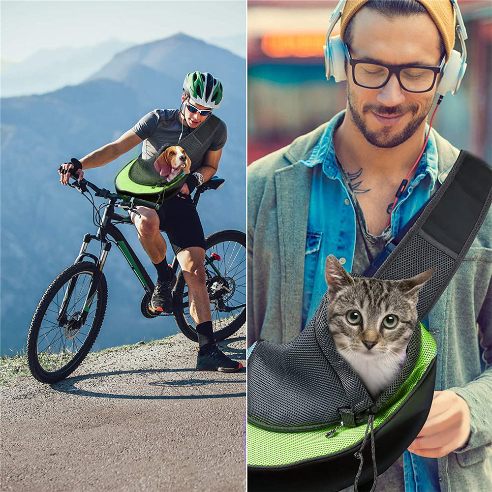 Travel Portable Breathable Mesh Pet Backpack