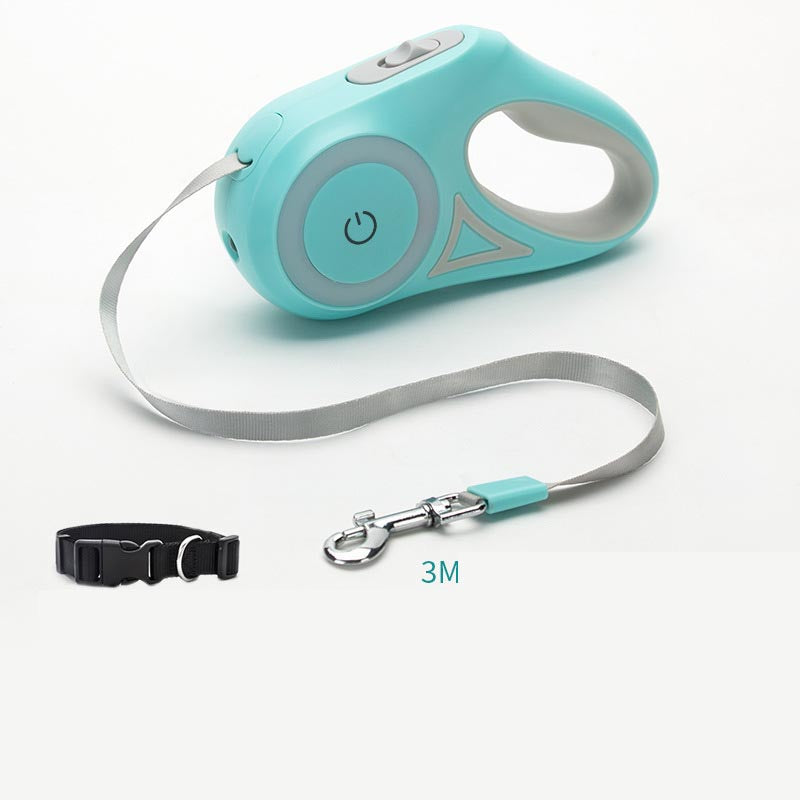 Automatic Dog Retractable Leash And Collar