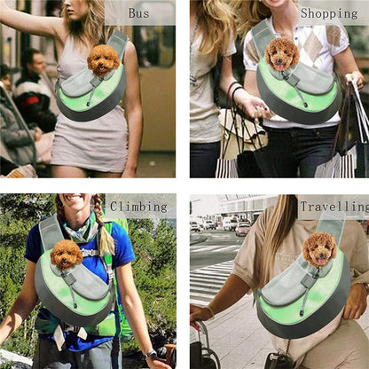 Travel Portable Breathable Mesh Pet Backpack