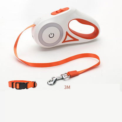 Automatic Dog Retractable Leash And Collar