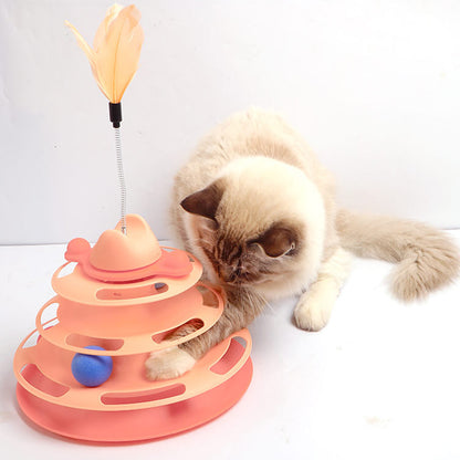 Cat Toys Space Tower Play Board Pet Supplies - Paws R US