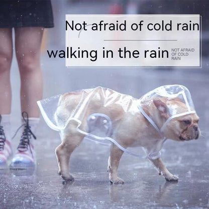 Pet Raincoat For Dog